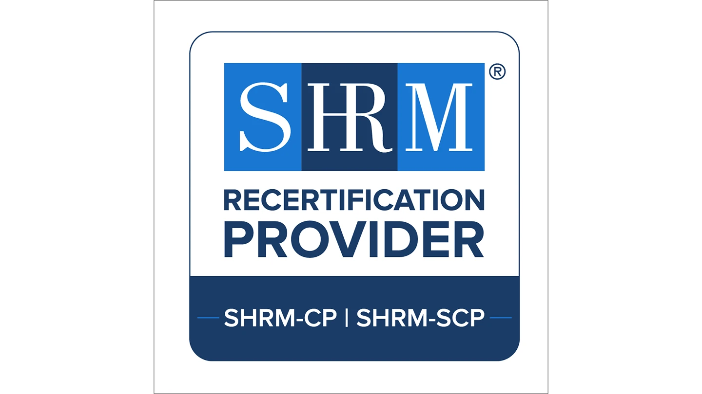 SHRM certification logo