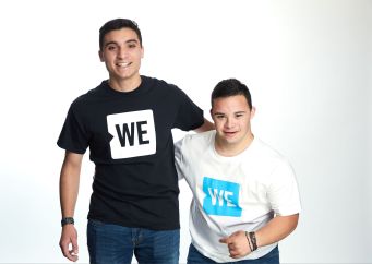John Ciocca, founder and CEO of Purple, with his brother, Christian