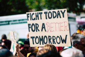 Climate change march