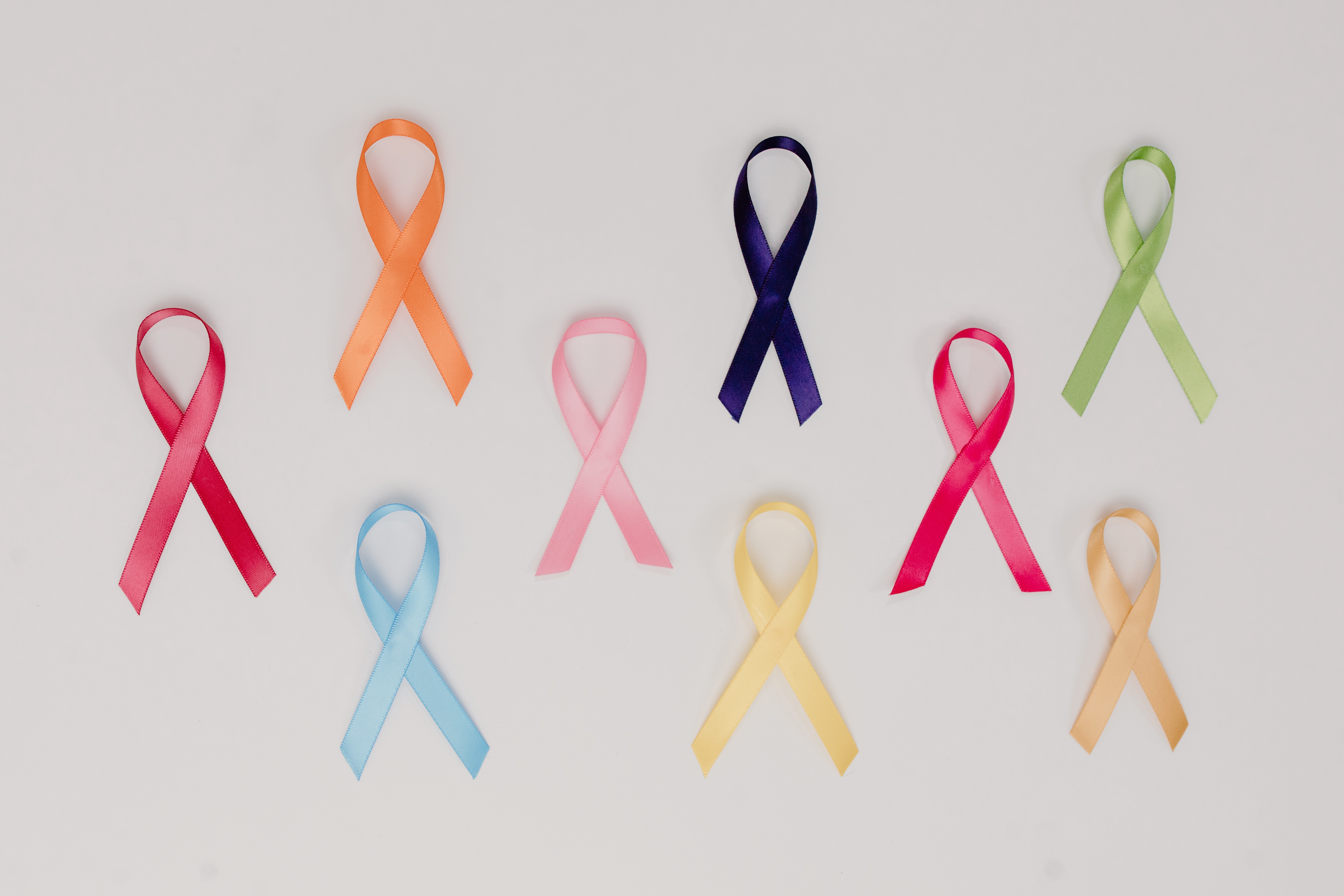 Cancer awareness ribbons
