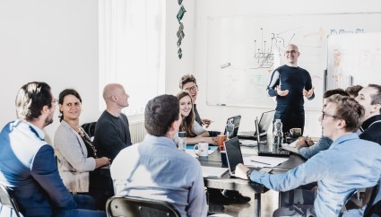 Employee meeting