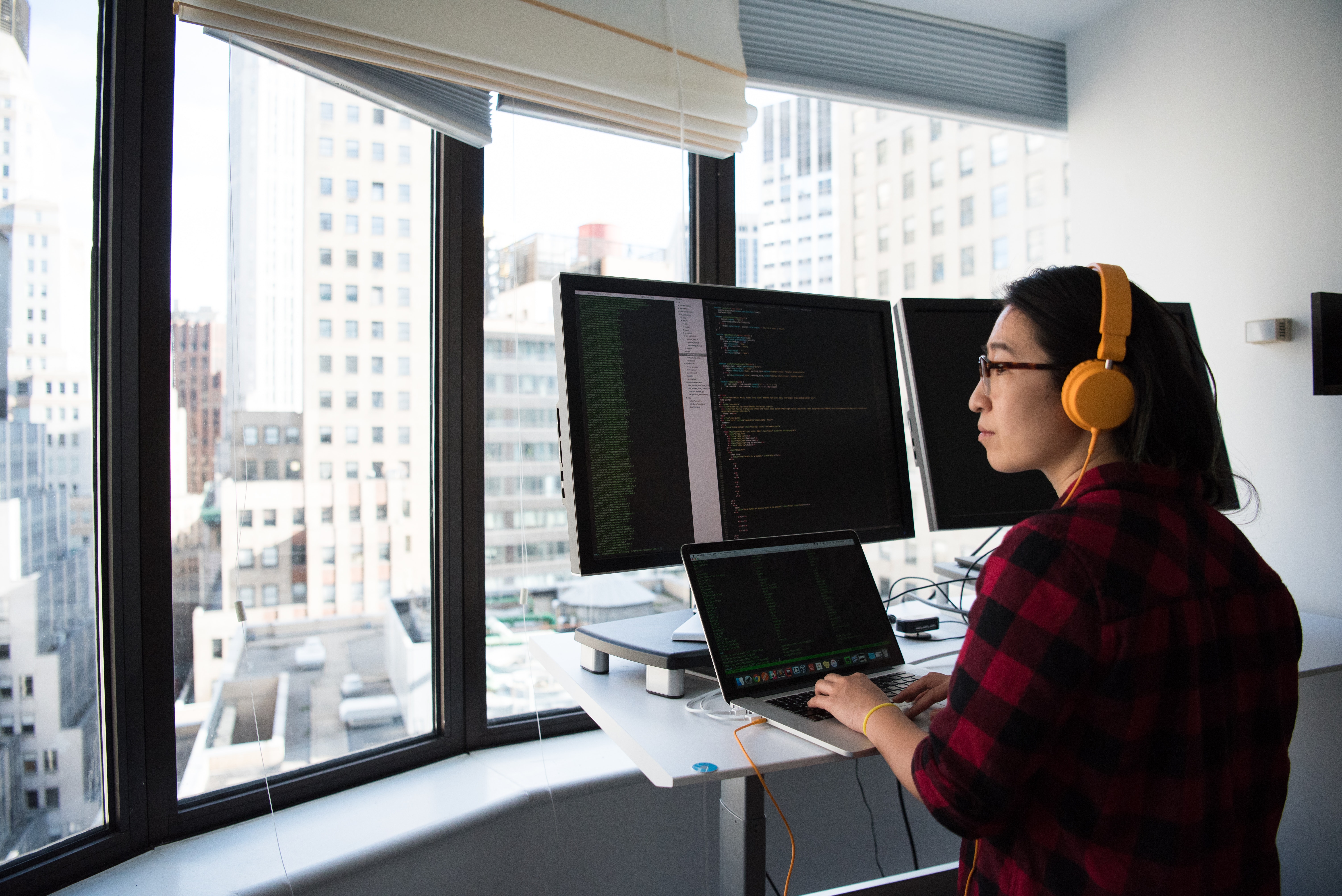 Employee working