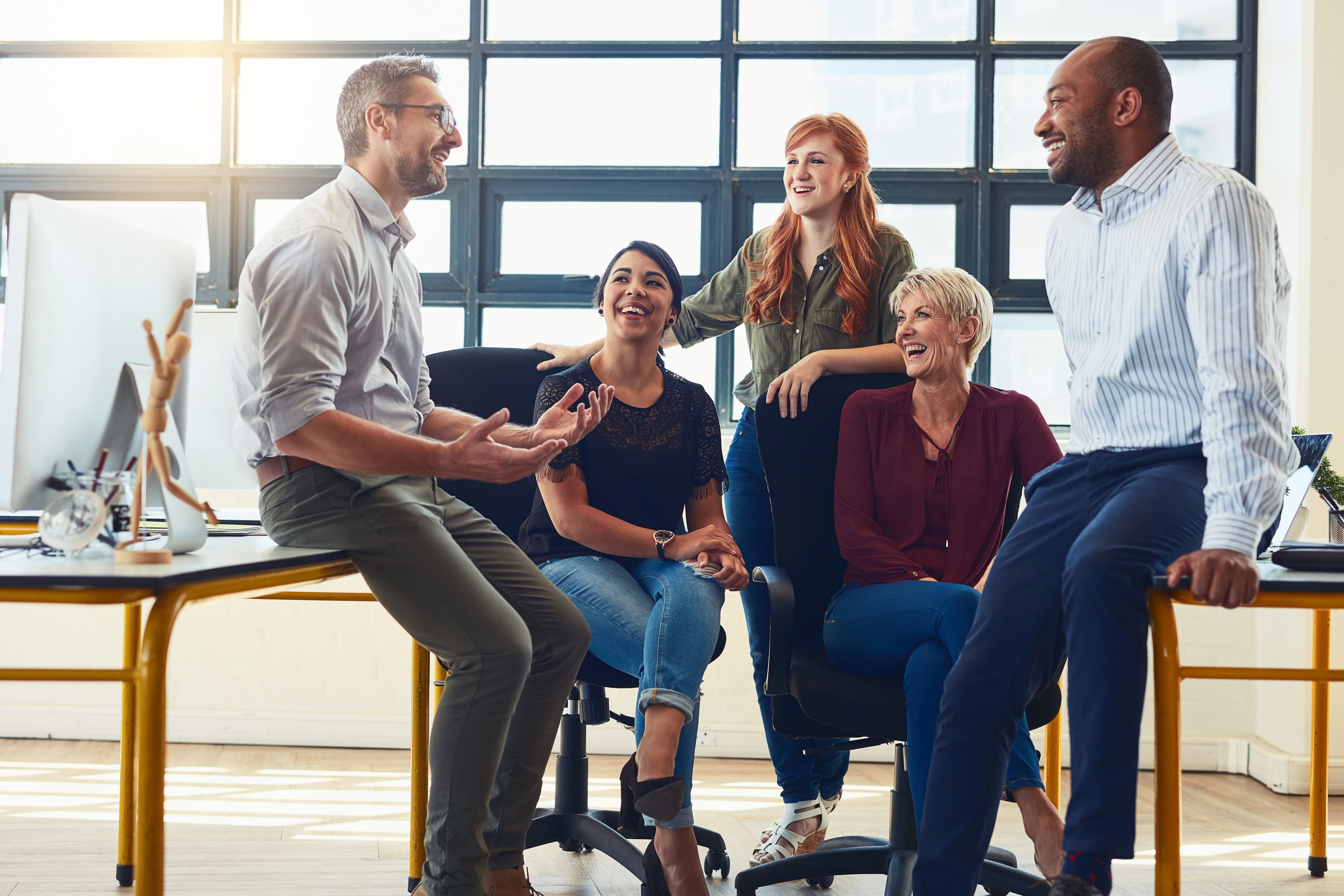 Group of employees