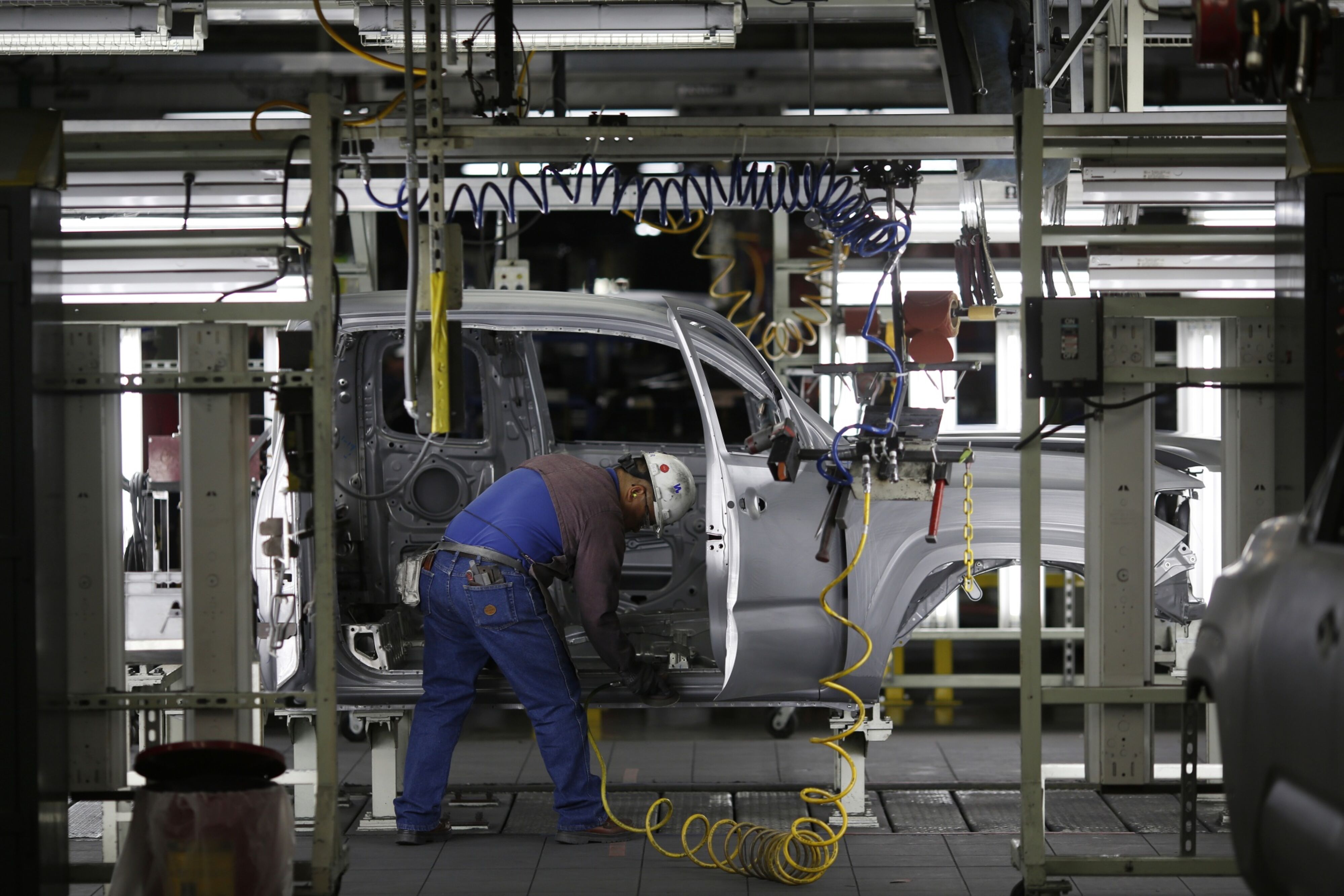 Car manufacturing plant