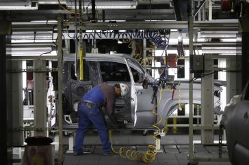 Car manufacturing plant