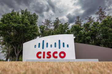 Cisco sign outside business