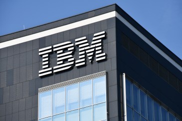 Exterior of IBM building