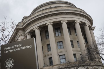 Exterior of Federal Trade Commission building in Washington DC