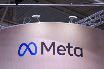 Meta logo and sign