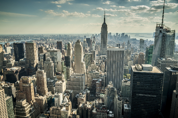 Aerial view of Manhattan - low res