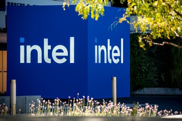 Photo of Intel logo
