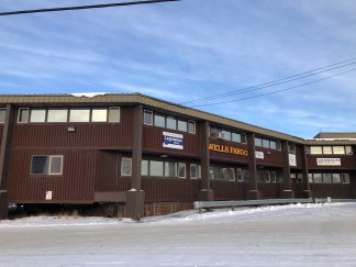 the Wells Fargo branch in Bethel, Alaska, on Oct. 31, 2022