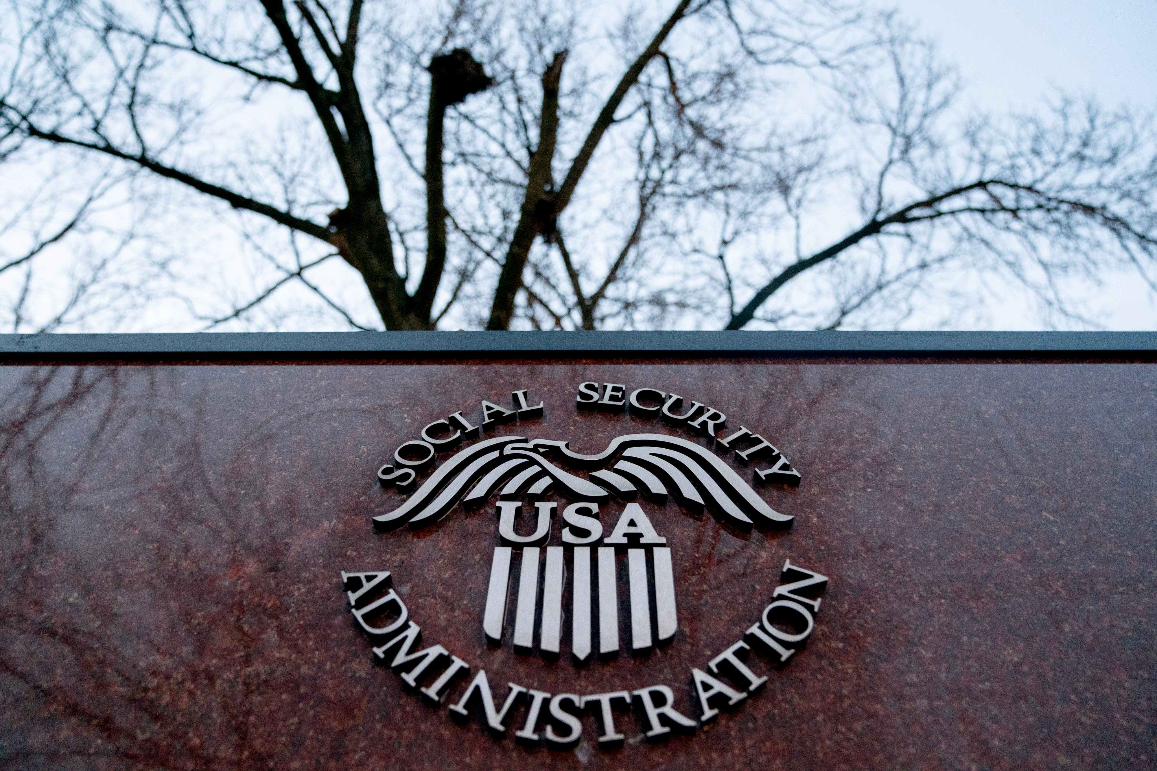 Social Security Administration sign