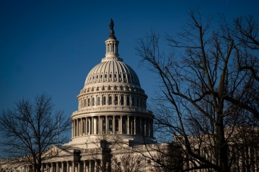 Exterior of U.S. Capitol building