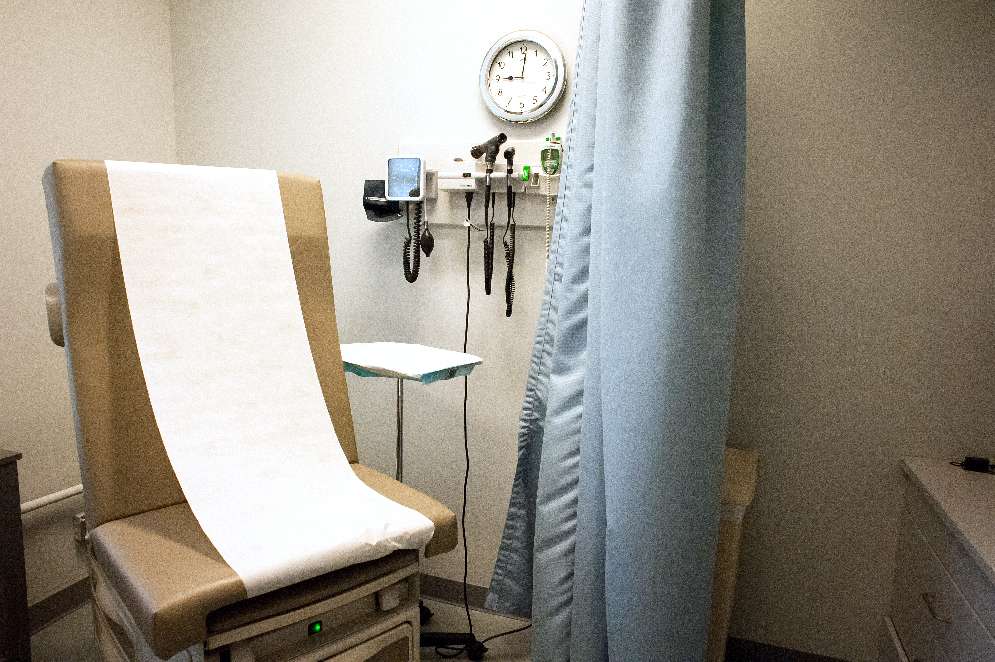 Empty seat in hospital
