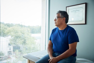 Older person at the doctor