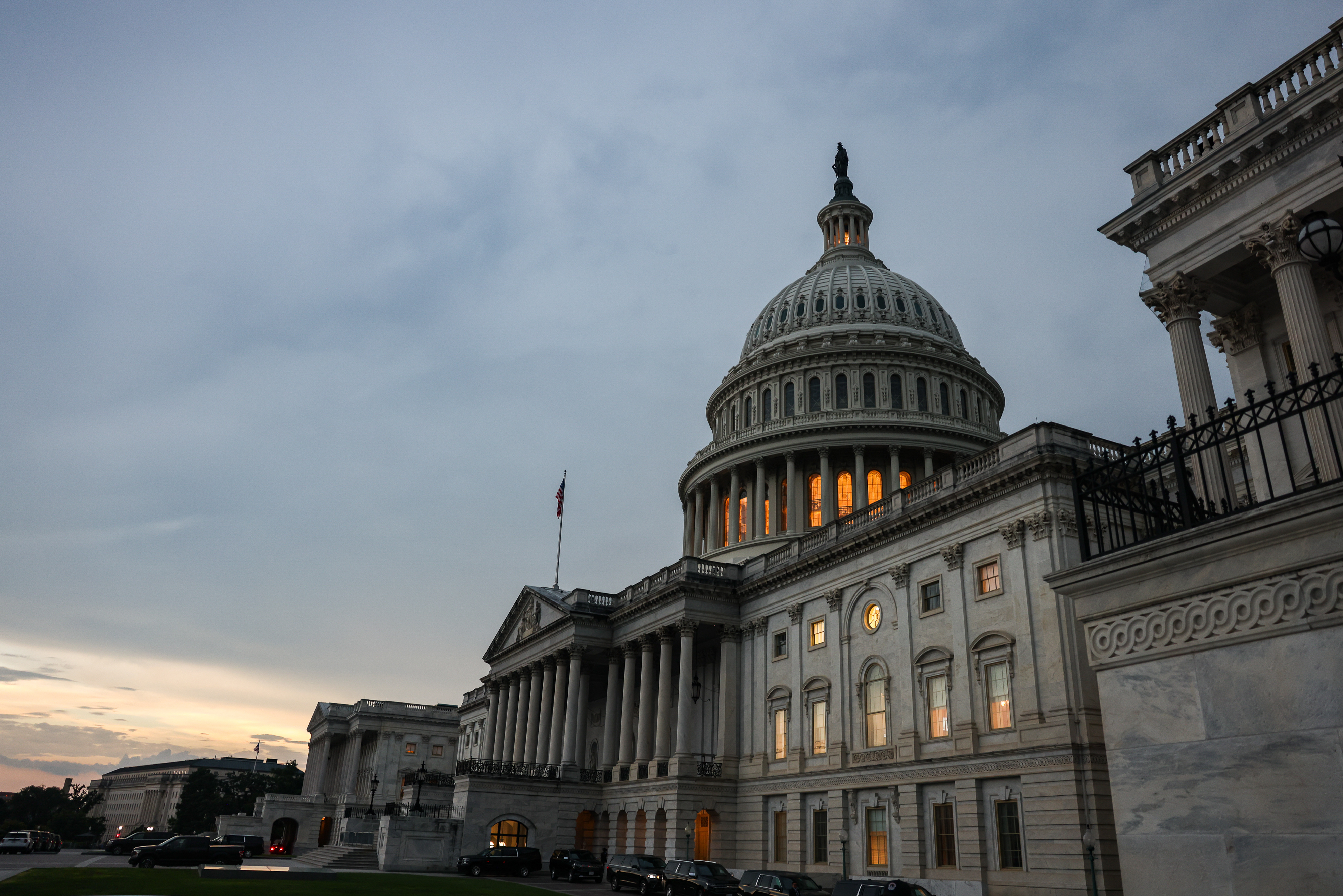 A view of the U.S. Capitol.