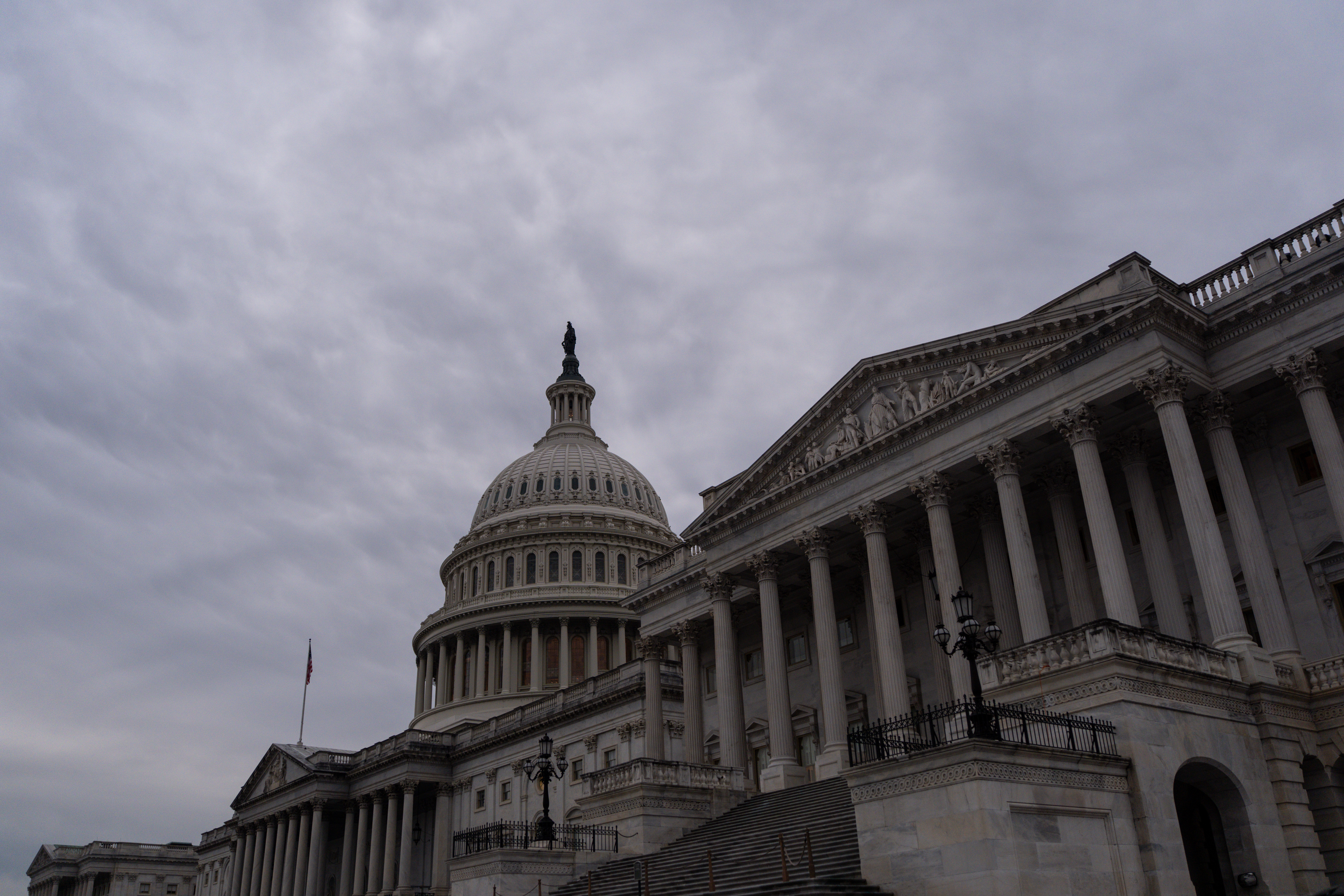 A view of the U.S. Capitol.