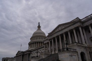 A view of the U.S. Capitol.