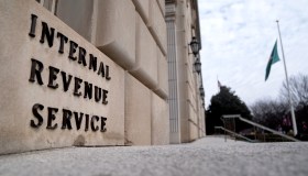 Exterior of the IRS building