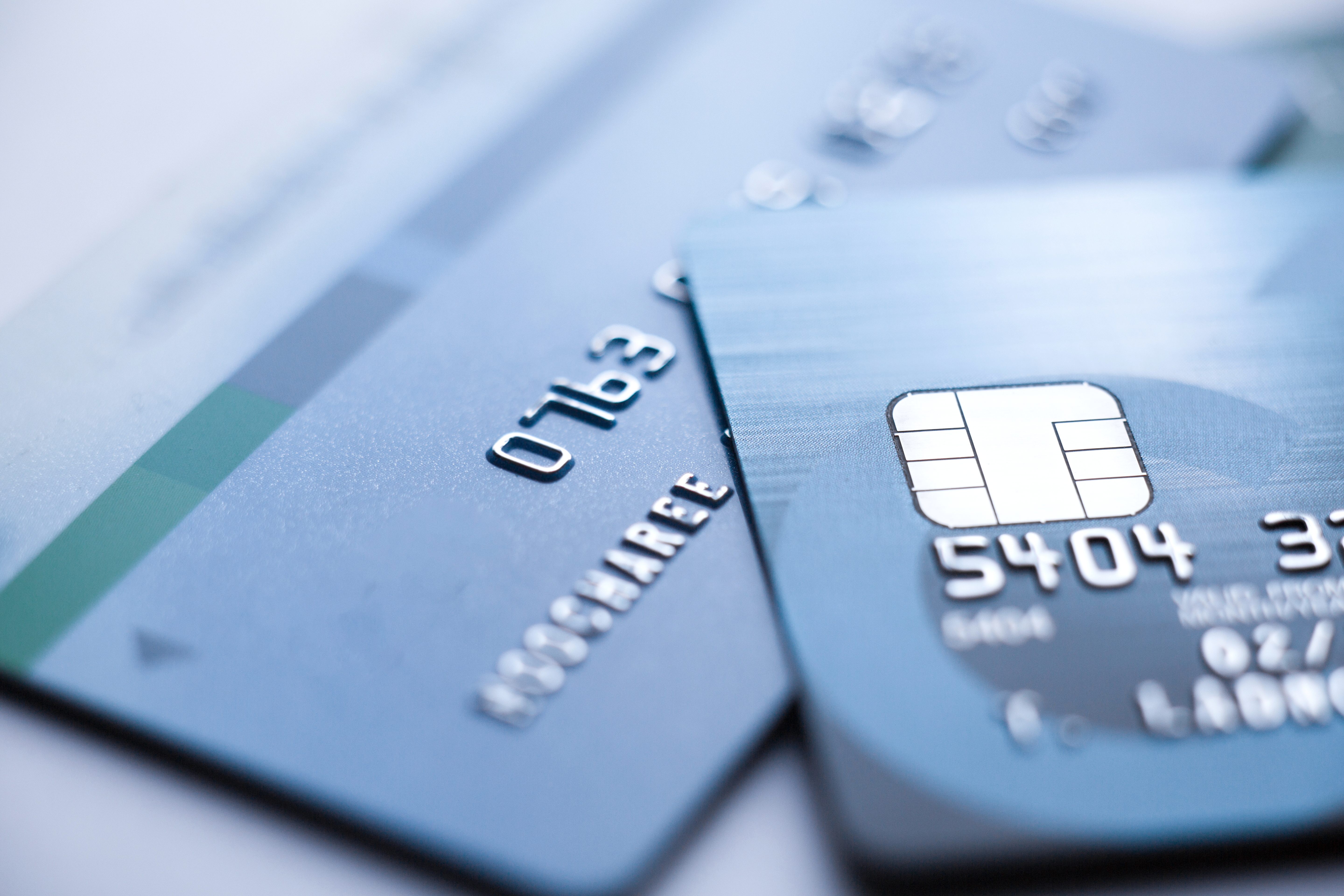 two credit cards