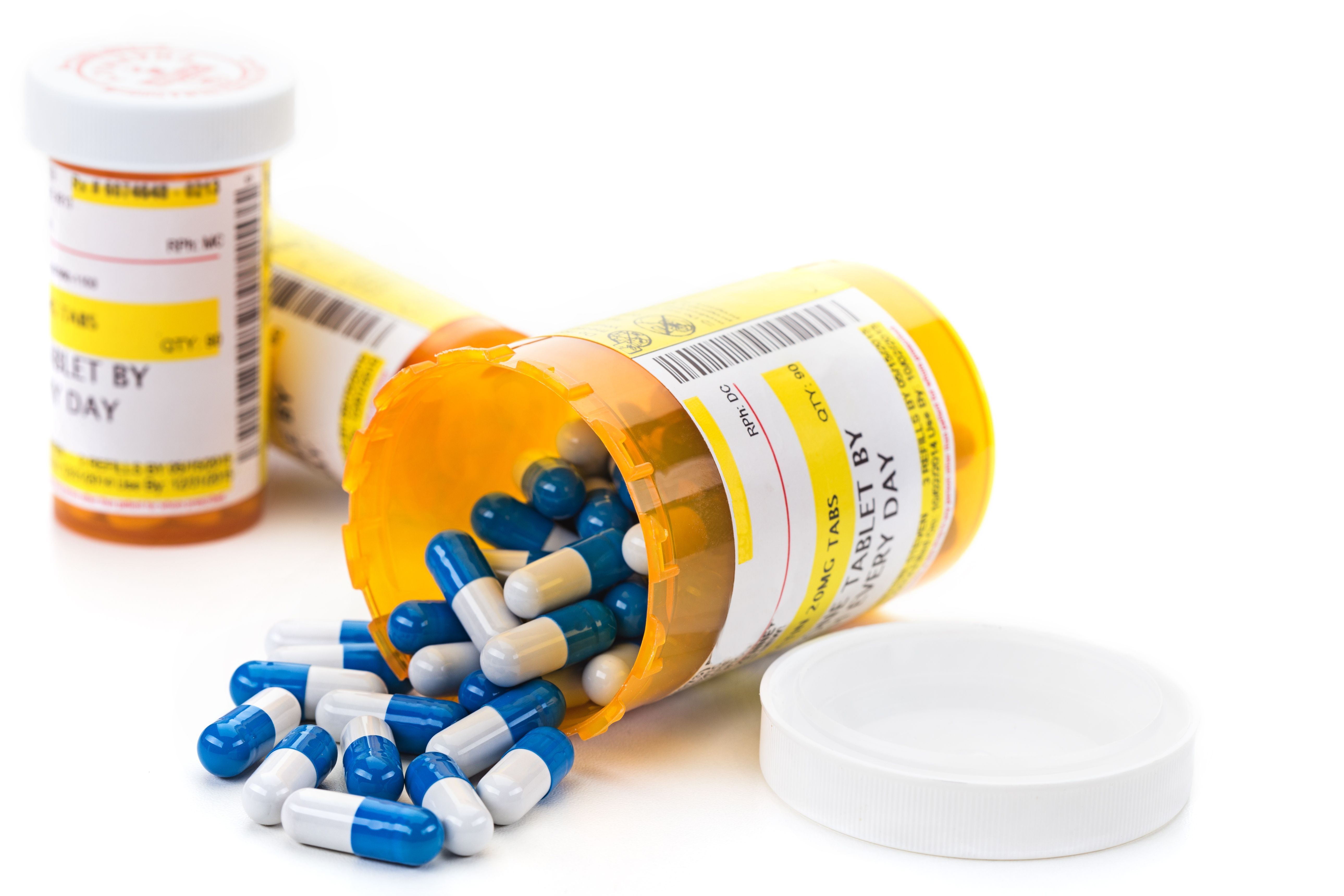 bottle of pills