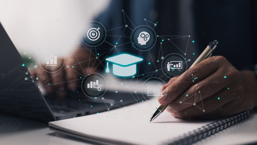 Education distance learning, e-learning, and online learning are all types of personal development.